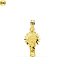 Medalla Virgen del Pilar de oro 18k de 21 mm